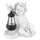 thumbnail image 2 of Luz decorativa de jardín, estatua de ángel de resina de simulación, luz decorativa, adorno de jardín, acabado de lujo, 2 of 8