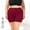 Wine, variant on Zedker Women's High Waisted Swim Board Shorts Beach Quick Dry Shorts Swimsuit Bottoms Black XXL