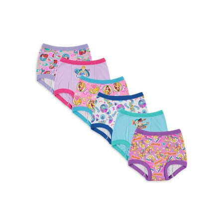 Princess Toddler Girls' Training Pants 6 pack, Size 2T, Assorted