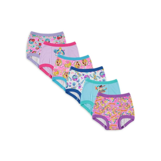 Disney Princess Toddler Girls� Training Pants, 6 Pack