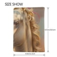 thumbnail image 3 of Rateoe Rainbow White Horse Pattern Passport Holder Wallet Leather Mulit-purpose Travel Wallet Credit Cards Case ,Passport Cover for Women Men-6.5 in, 3 of 5