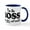 White/Navy Inside, variant on CafePress - I'm The Boss - 11 oz Ceramic Mug - Novelty Coffee Tea Cup