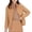 Orange, variant on Baqcunre Women's Long Sleeve Quilted Stand-Up Collar Solid Light Wight Down Jacket Womens Winter Coats Puffer Jacket Jackets for Women Coats for Women Black L
