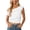 White@GC@, variant on Women's Knit T Shirts One Shoulder Crop Tops for Women Trendy Solid Color Soft Slim Fit 2026 Fashion Tops for Lady