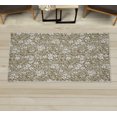 thumbnail image 1 of Botanic Decorative Rug, Floral Pattern Spring Season Blossoms Branches Leaf Beauty Field Design, Quality Carpet for Bedroom Dorm and Living Room, 6 Sizes, Pale Earth, by Ambesonne, 1 of 1