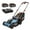 40V / 17in, variant on SENIX 40V Brushless 16in Deck Battery Lawn Mower, 15in Cutting Blade, 2-in-1 Mulching & Bagging Cordless Push Mower, 6-Position Adjustment, LPPX2-M4
