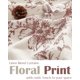 thumbnail image 4 of Cortinas Jinchan con estampado floral de lino, 60 cm, estilo Farmhouse Café, color rojo y beige, 4 of 9