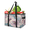 Multicolor 3, variant on CURLYOOT Flower Colorful Wildflower Reusable Grocery Bag, Foldable Shopping Tote Bag with Reinforced Handles, Large Kitchen Grocery Bags for Shopping Groceries Picnic