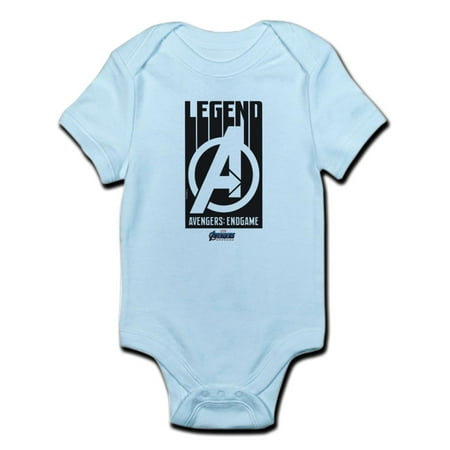 

CafePress - Legend Avengers Logo - Baby Light Bodysuit