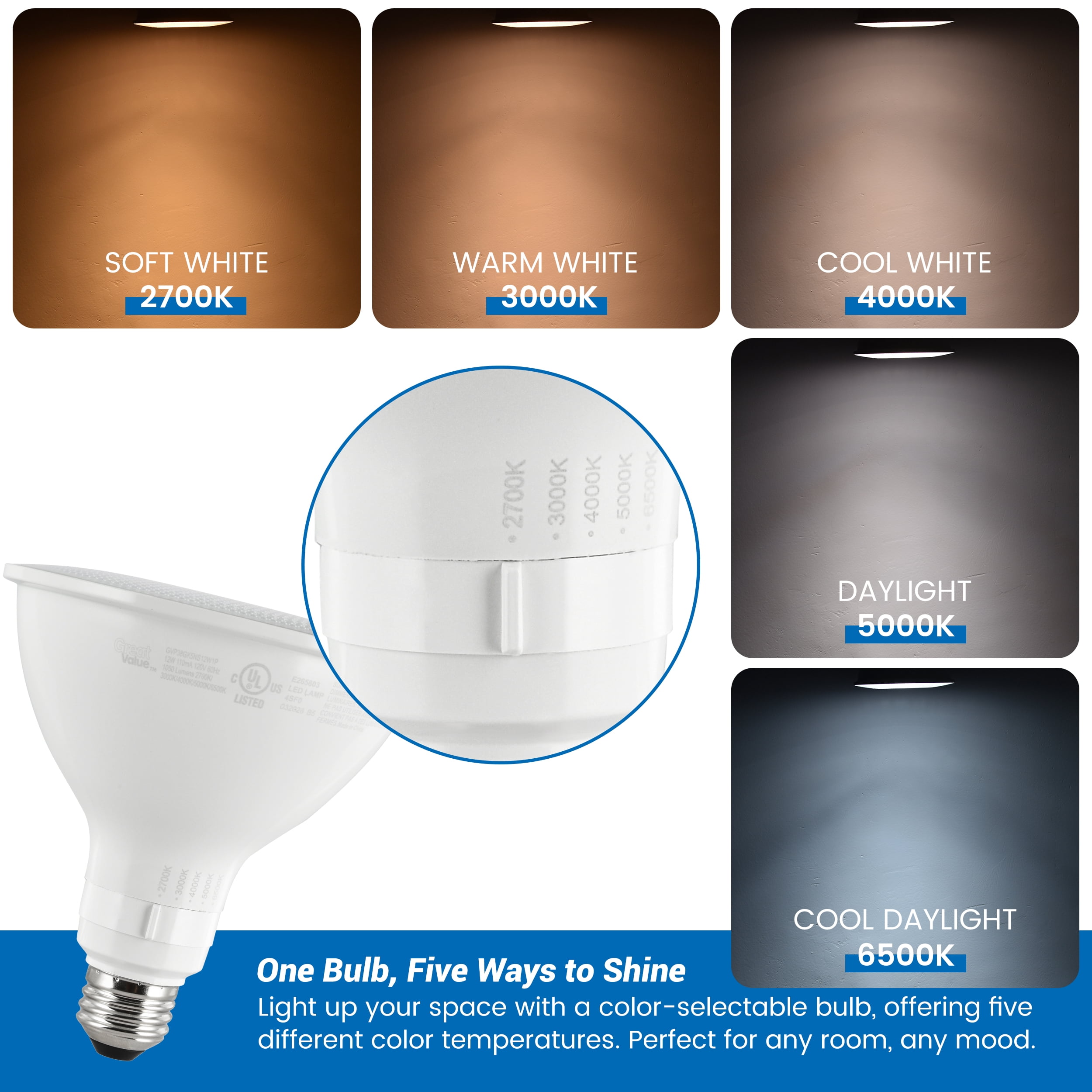 Great Value PAR Outdoor, D2D, Radar, 16 - 20 ft