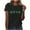 Black-C, variant on Womens St Patrick's Day T-Shirt Short Sleeve Crew Neck Cotton Shirt Irish Clover Shamrock Holiday Graphic Tee Tops
