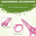 thumbnail image 7 of FACEGA Scissors All Purpose,Straight Handle 3.5" Adult Scissors,With Protective Cover Mini Scissors,Pink, 7 of 7