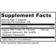 thumbnail image 6 of Milk Thistle Capsules- 25,000 mg Strength- 50X Concentrated Seed Extract & 80% Silymarin Standardized- 120 Vegan Pills- Supports Healthy Liver Cleanse & Detoxification, Non-GMO- 4 Month Supply, 6 of 6