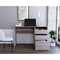 thumbnail image 2 of Compact Design, 3 Drawer Desk | Fits Well in Cozy Home Workspaces, 2 of 3