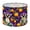 Color 2, variant on Drum Lamp Shade Playful Lemurs Purple Hats Vibrant Orange Green Botanical Lampshade for Table Lamps Floor Lamps Pendant Light 13"x13"x10" Replacement Linen Large Lamp Shade Easy Assembly