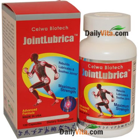 Celwa Biotech JointLubrica 120 Cap - Rebuilds Lubricates & Soothes
