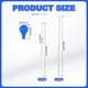 thumbnail image 2 of Uxcell 3 Pcs 3ml Kit de Pipetas de Goteo Graduadas de Vidrio Borosilicato con Cepillo Transparente, 2 of 6