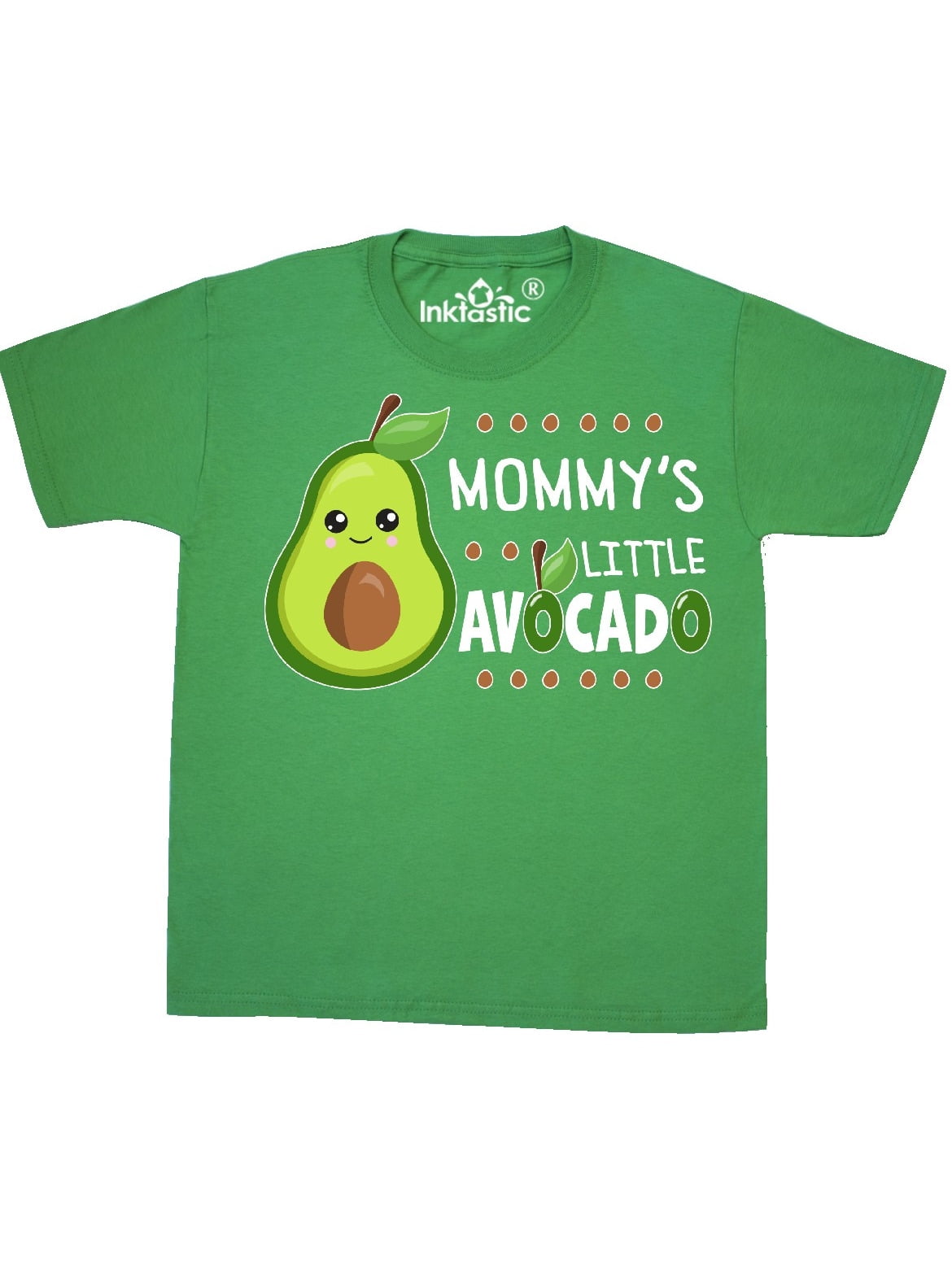 Mommy's Little Avocado with Cute Baby Avocado Youth TShirt Walmart