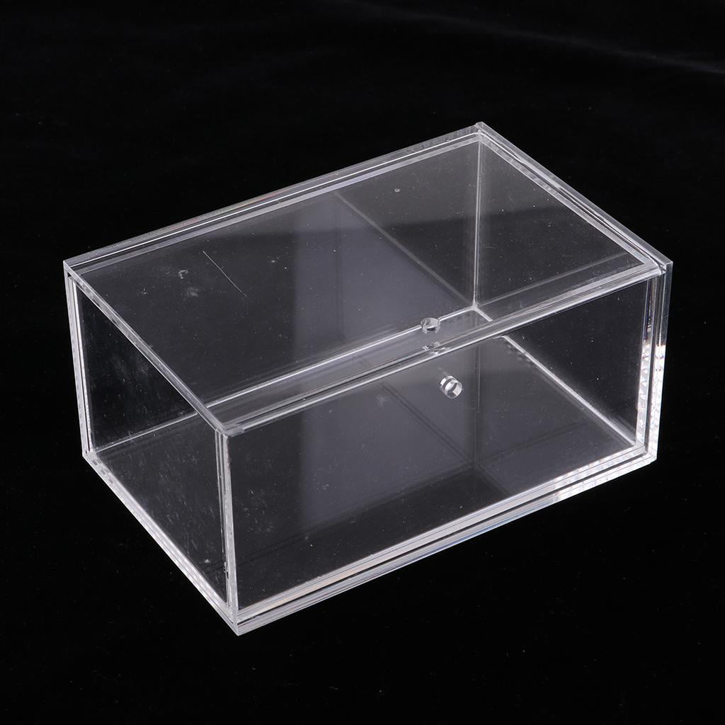 Acrylic Clear Card Storage BoxHolds 8 Pack of Standard Poker Cards 