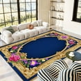 thumbnail image 4 of 5'x7' carpet for room soft carpet area rug sets bohemian area rug floral area rug, 4 of 10