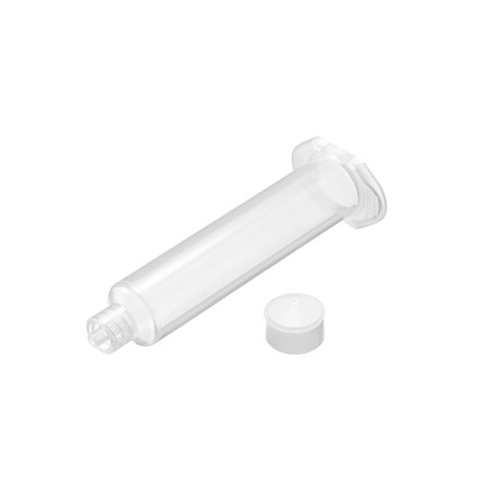Unique Bargains Air Distribution 10CC/10ML Clear Adhesive Syringes Tube Sleeve w Piston for Industrial