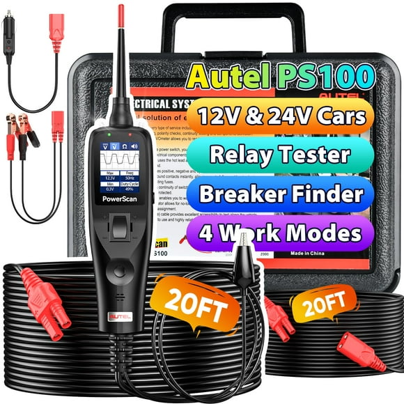 Kit de sondas de circuito de alimentación Autel PowerScan PS100 2025