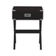 thumbnail image 2 of Mesa auxiliar cuadrada de madera con 1 cajón de Table Acme Babs, color negro, 2 of 6