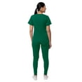 thumbnail image 2 of Adar Pro Flawless Plus Scrub Set For Women - Elevated V-Neck Top & Jogger Scrub Pants, 2 of 7