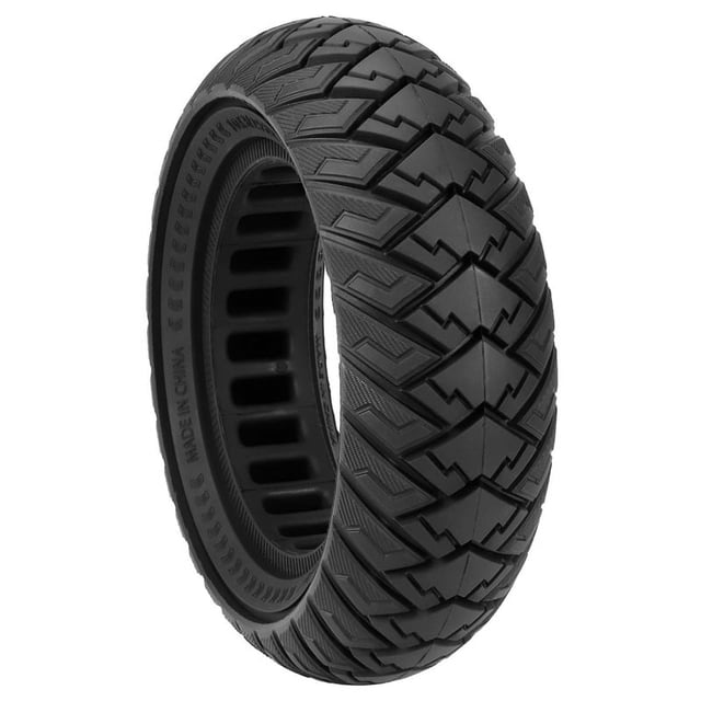 10 Pulgadas 10X3/255X80(80/65-6) NeumáTico SóLido Sin CáMara MáS Todoterreno una Prueba de Explosiones para Piezas Scooter EléCtrico