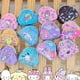 thumbnail image 2 of Monedero Sanrio Melody Kuromi Hello Kitty Cinnamoroll Pochacco con cierre de hierro y diseño de oso arcoíris de dibujos animados, monedero suelto, bolsas para guardar llaves, 2 of 5