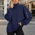 thumbnail image 6 of Kezqiaxn Womens Crewneck Sweatshirt Fashion Long Sleeve Fall Casual Pullover Tops with Pockets Sweatshirts for Women, 6 of 7