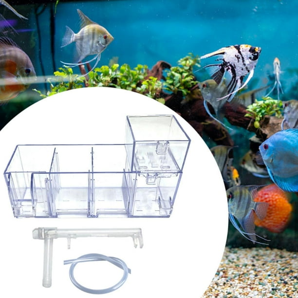 aquarium fish tank filter accessories Balikha Aquarium Filter Box Fish Tank Filter,Sturdy,Lightweight Aquarium Accessories Easy to Install Quiet Turtle Tank Filter Hanging Box wet and dry