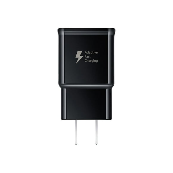 Samsung EP-TA20JBEUGUS Fast Charge USB-C 15W Wall Charger for Galaxy Note 8, 9, Galaxy S8, S8+, S9, S9+, S10, S10+, S10E Inbox Replacement - Retail Packaging - Black