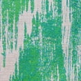 thumbnail image 3 of Plutus Green Avalanche Green Ikat Luxury Outdoor/Indoor Throw Pillow Double sided 22" x 22", 3 of 3