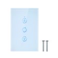 thumbnail image 3 of Wi-Fi Smart Dimmer Touch Switch Voice Control Compatible with Home APP Remote Control Schedule Family Share Light Control Touched Switch, 3 of 7