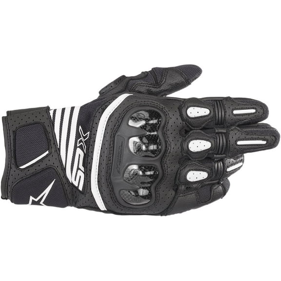 Alpinestars SP-X Air Carbon V2 Mens Leather Gloves Black MD