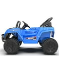 thumbnail image 6 of iRerts 12v Ride on Cars with Remote Control, Electric Ride on Toys UTV for Kids Boys Girls Ages 3-5 Gifts, Kids Cars Ride on Vehicles with Bluetooth, MP3 Music Playback, LED Light, Horn, Blue, 6 of 7