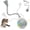 Gray, variant on Interactive Cat Toy,Cat Toys for Indoor Cats,Automatic Ball Toy,Upgraded Speedy Tail Moving Cat Chase Ball Toy,Kitten Toy for Bored Indoor Adult Pets (Gray)