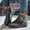 Gray, variant on Snow Boots for Women Winter Warm Fuzzy Fleece Ankle Booties Comfortable V-Cut Slip On Short Outdoor Boots Wine 9.5(43)
