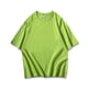 thumbnail image 1 of pstuiky camisetas para hombre, Camisa informal de manga corta con cuello redondo y estampado de cera lavada de color liso para hombre camisetas de hombre xl, 1 of 4