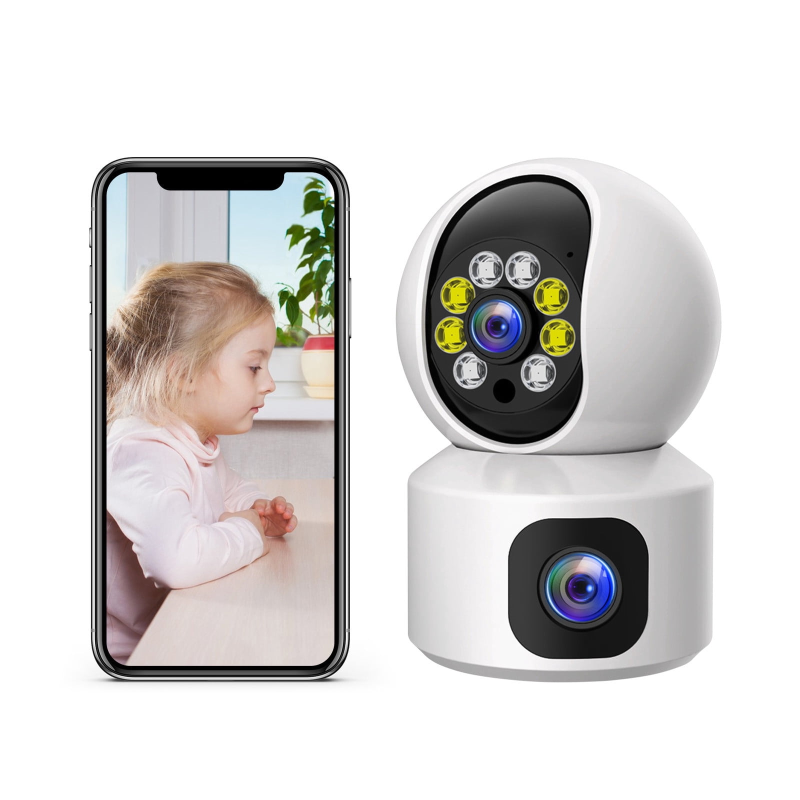 AZXY Wireless Security Camera,Smart Security Cameras,1080p Hd Night Vision Wifi Indoor Security Cameras,Mini Hidden Smart Pet Monitors for Home