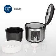COMFEE Rice Cooker, Slow Cooker, Steamer, Stewpot, Sauté All in One (12 Digital Cooking Programs) Multi Cooker