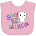 thumbnail image 3 of Inktastic Boo It's My First Halloween Cute Ghost Boys or Girls Baby Bib, 3 of 4