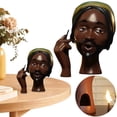 thumbnail image 1 of Incienso Incensario Porta Headscents-Cabeza Cara Mujer Resina para Sala Estar Oficina, 1 of 9