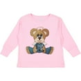thumbnail image 3 of Inktastic Male CNA Teddy Bear Boys Long Sleeve Toddler T-Shirt, 3 of 5