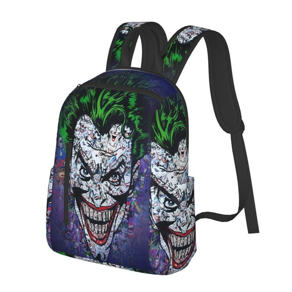 14.7in Joker Backpack Lightweight Backpack Large Capacity Portable Outdoor Travel Backpack Laptop Bag