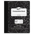 thumbnail image 3 of (3 pack) Pacon Composition Book 100 Sheets - 200 Pages - Quad Ruled - 0.20" Ruled - 9.8" x 7.5"0.1" - White Paper - Black Marble Cover - Durable, Hard Cover - 100 / Each, 3 of 3
