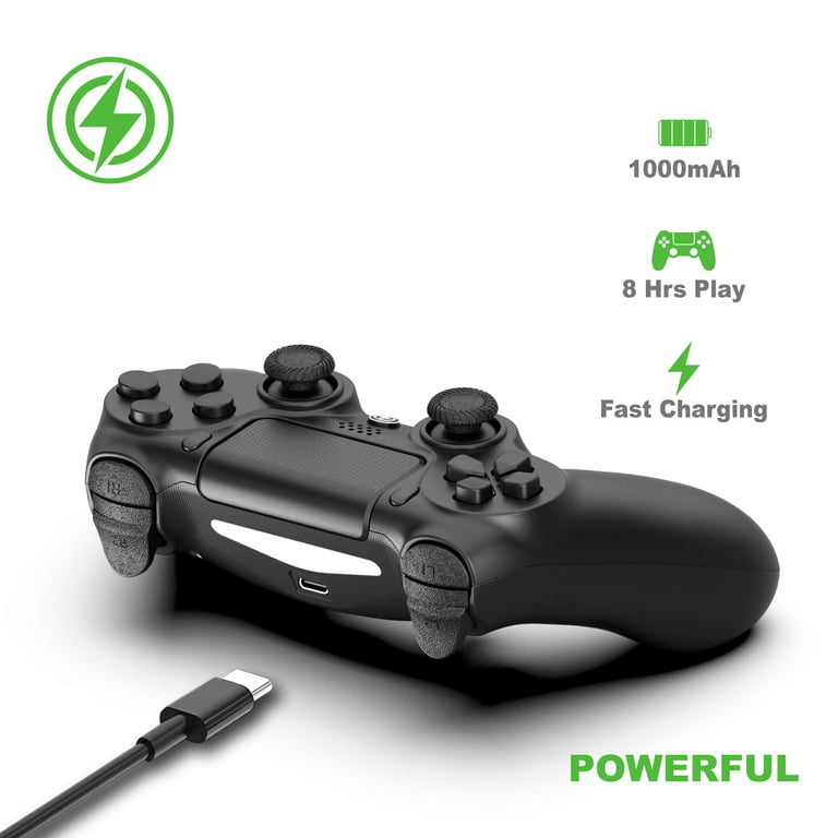 Controller Plus Edition, No Drift Hall Effect Sensing Stick, Low Latency Bluetooth Controller for PS4, PS5, PC, Android - Walmart.com