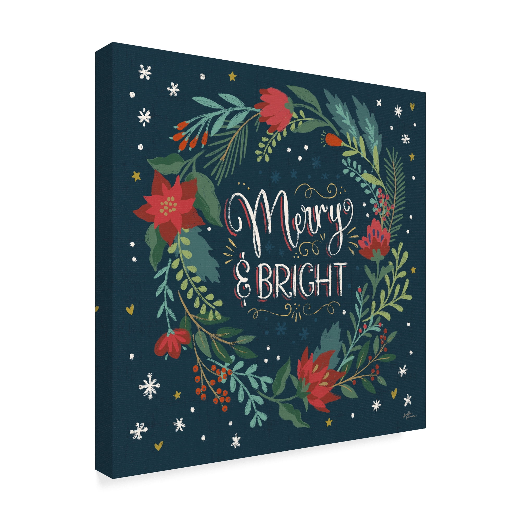Trademark Fine Art 'Christmas Bloom III' Canvas Art by Janelle Penner