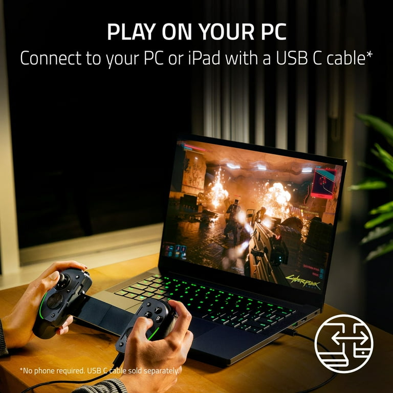 スマホアクセサリー RAZOR KISHI ULTRA (USB Type-C) Razer Kishi Ultra USB C Gaming Controller for Android